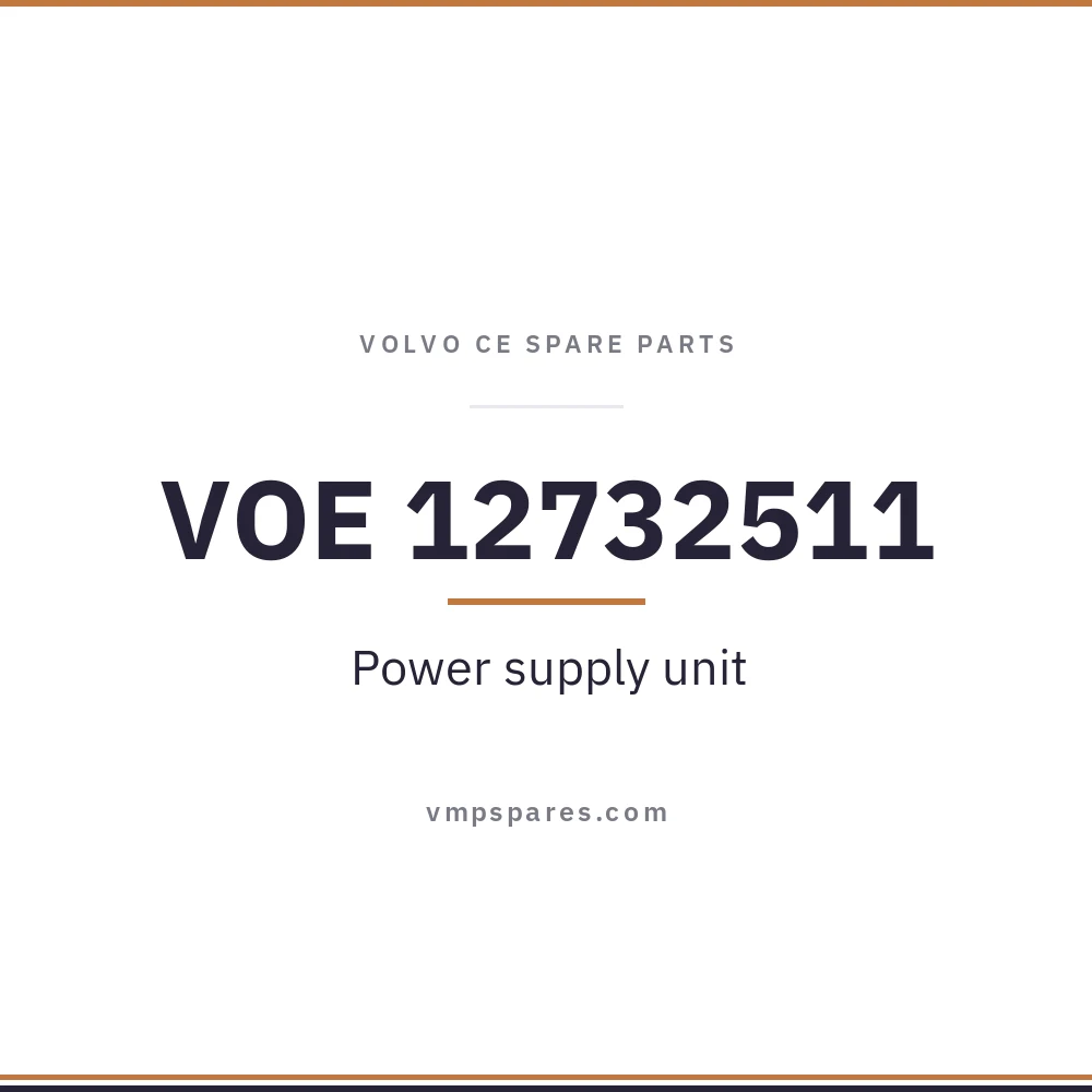 VOE 12732511 – Power supply unit