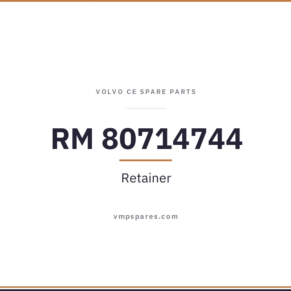 RM 80714744 – Retainer