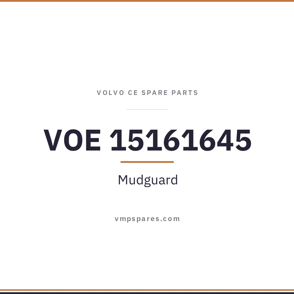 VOE 15161645 – Mudguard