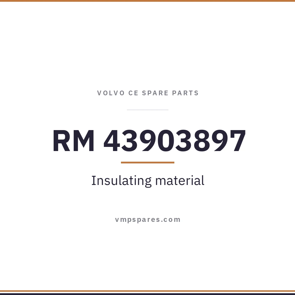 RM 43903897 – Insulating material