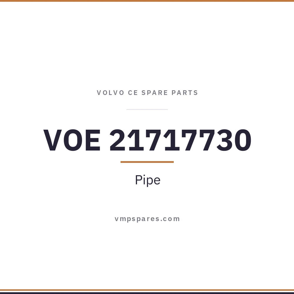 VOE 21717730 – Pipe