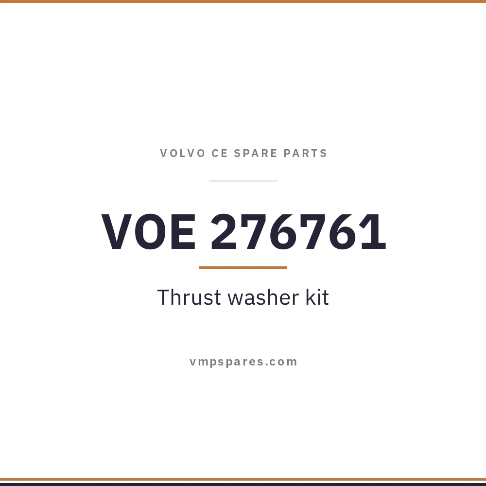 VOE 276761 – Thrust washer kit