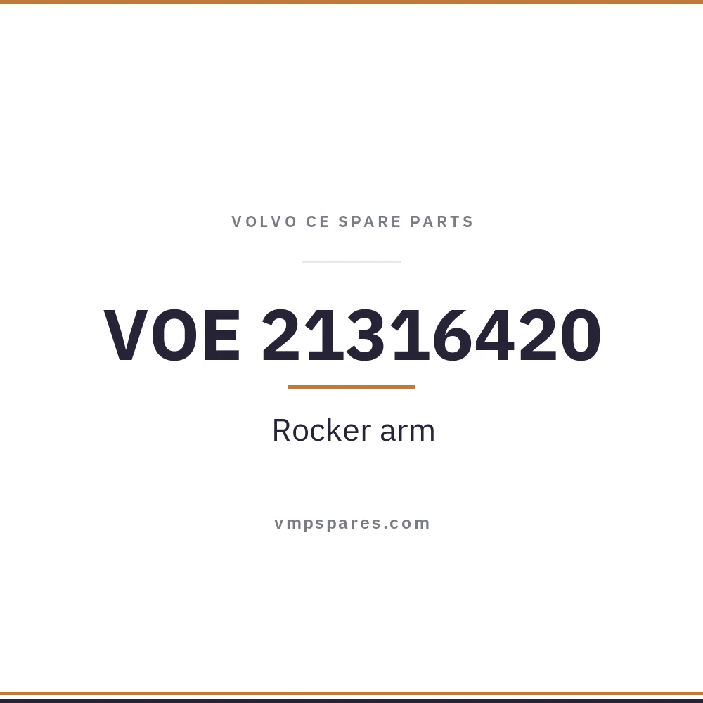 VOE 21316420 – Rocker arm