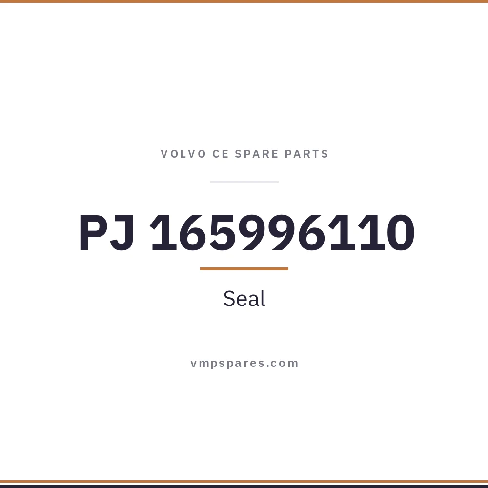 PJ 165996110 – Seal