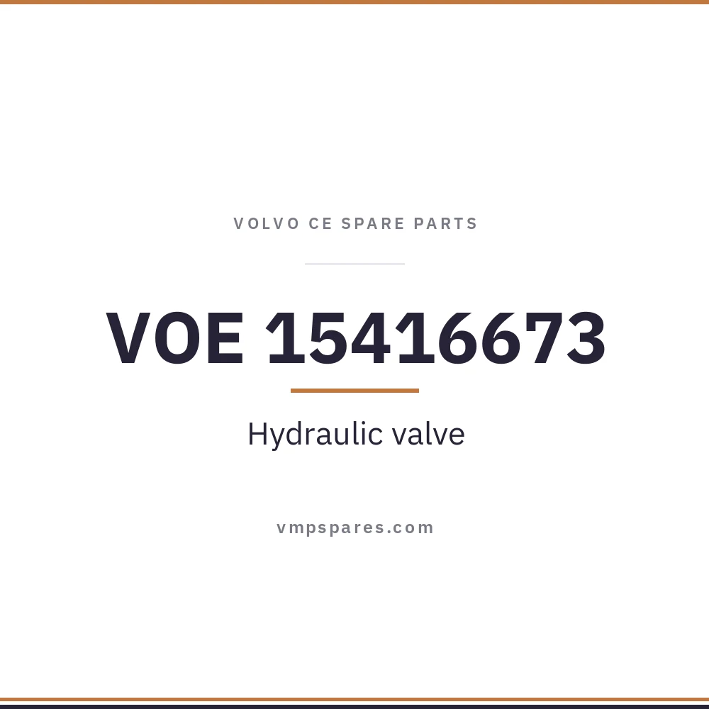 VOE 15416673 – Hydraulic valve