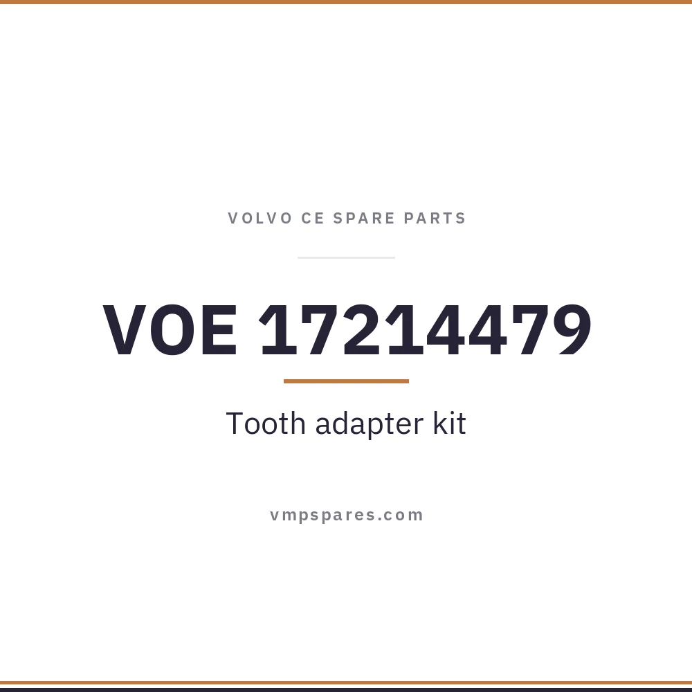 VOE 17214479 – Tooth adapter kit