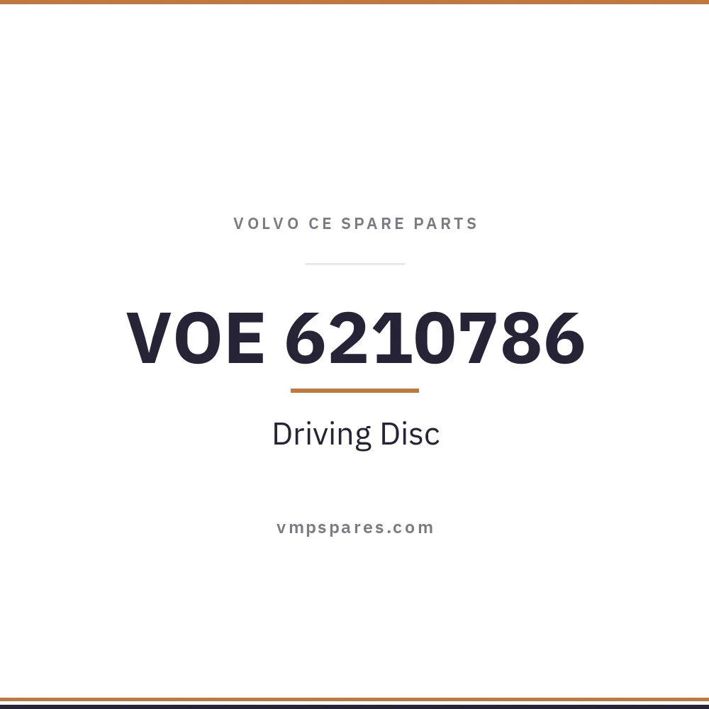 VOE 6210786 – Driving Disc