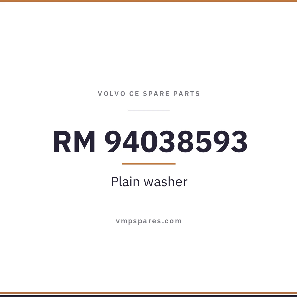 RM 94038593 – Plain washer