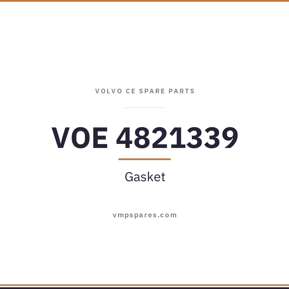 VOE 4821339 – Gasket