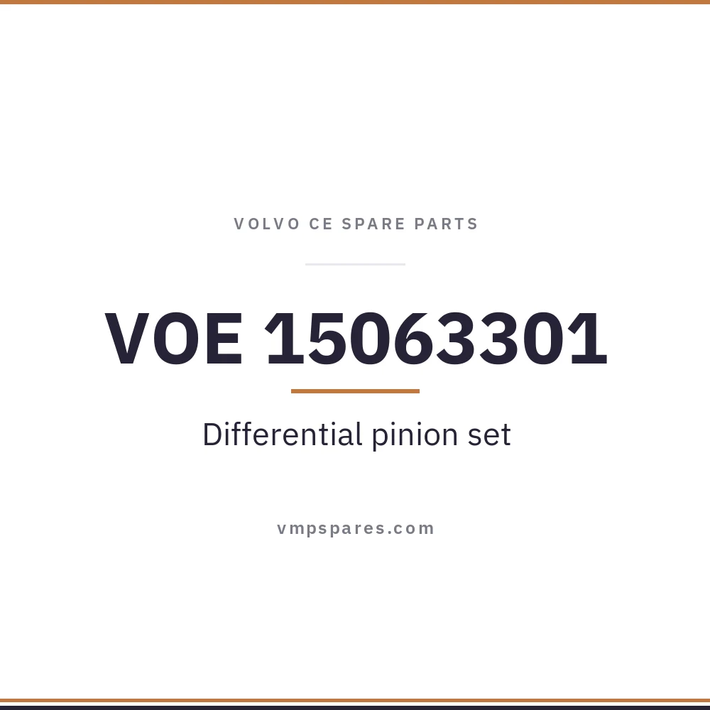 VOE 15063301 – Differential pinion set