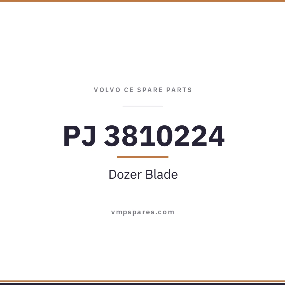PJ 3810224 – Dozer Blade