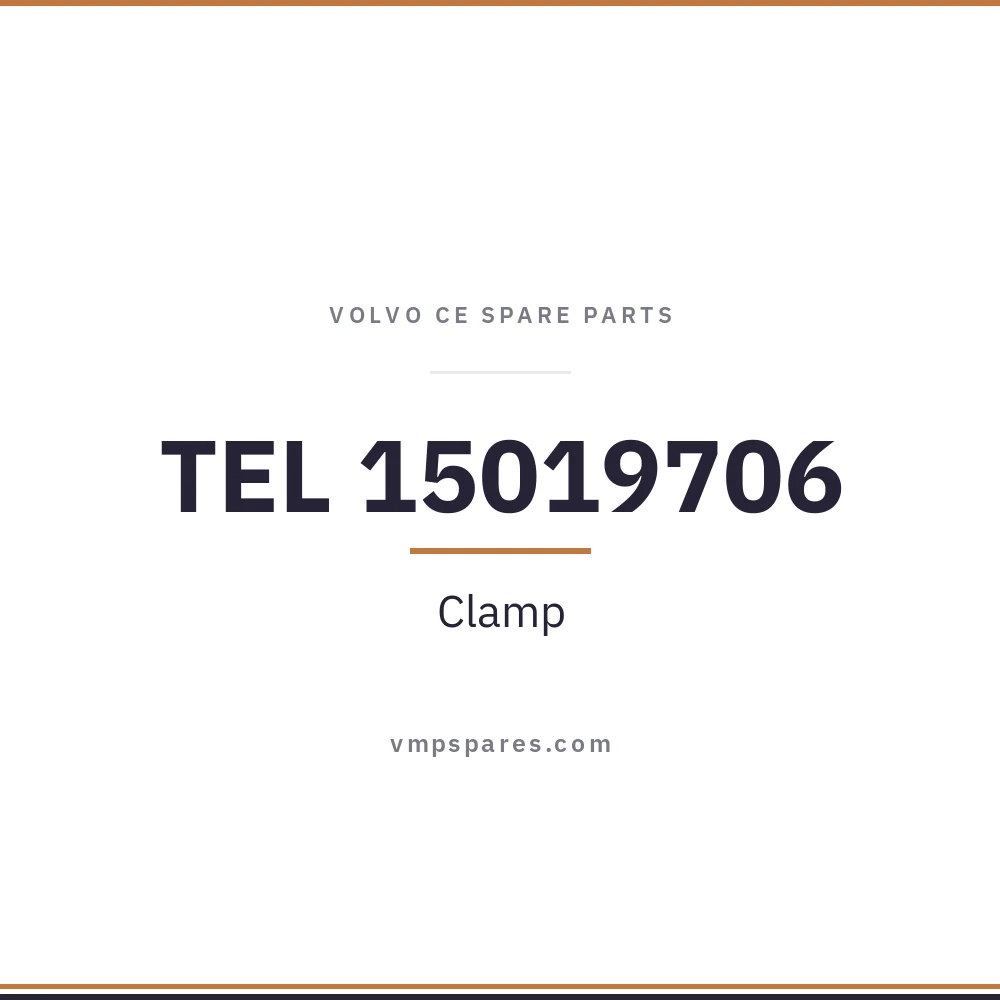 TEL 15019706 – Clamp