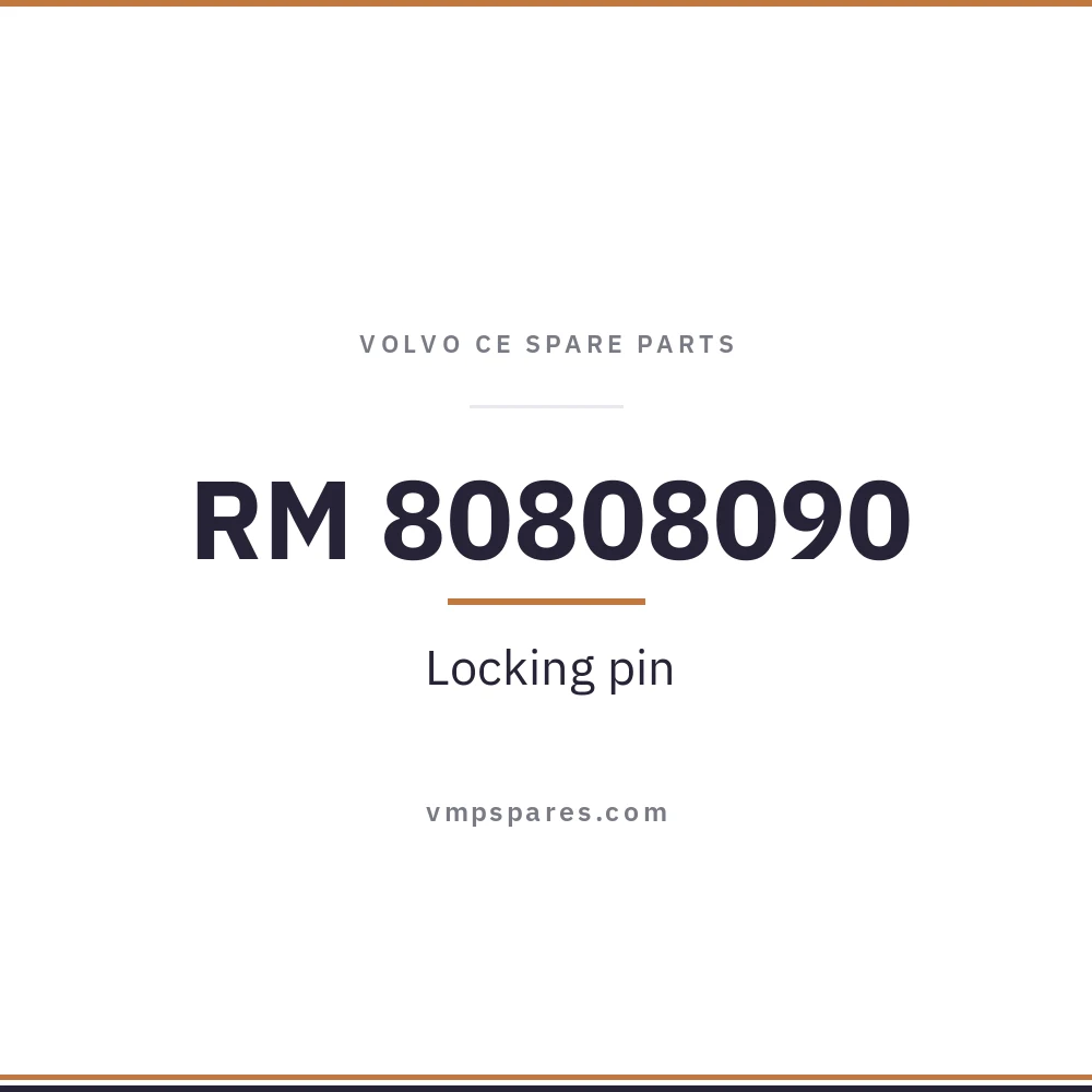RM 80808090 – Locking pin