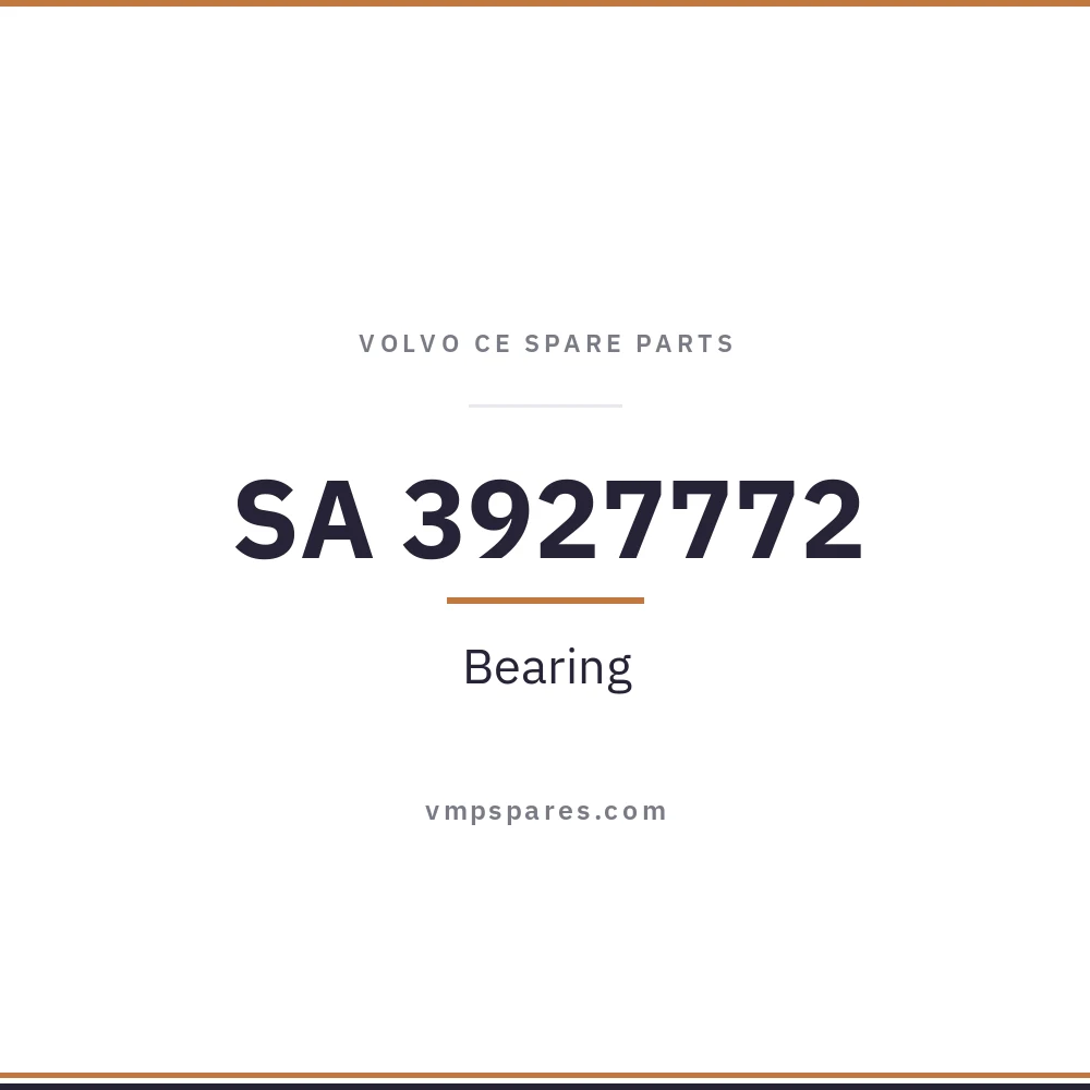 SA 3927772 – Bearing