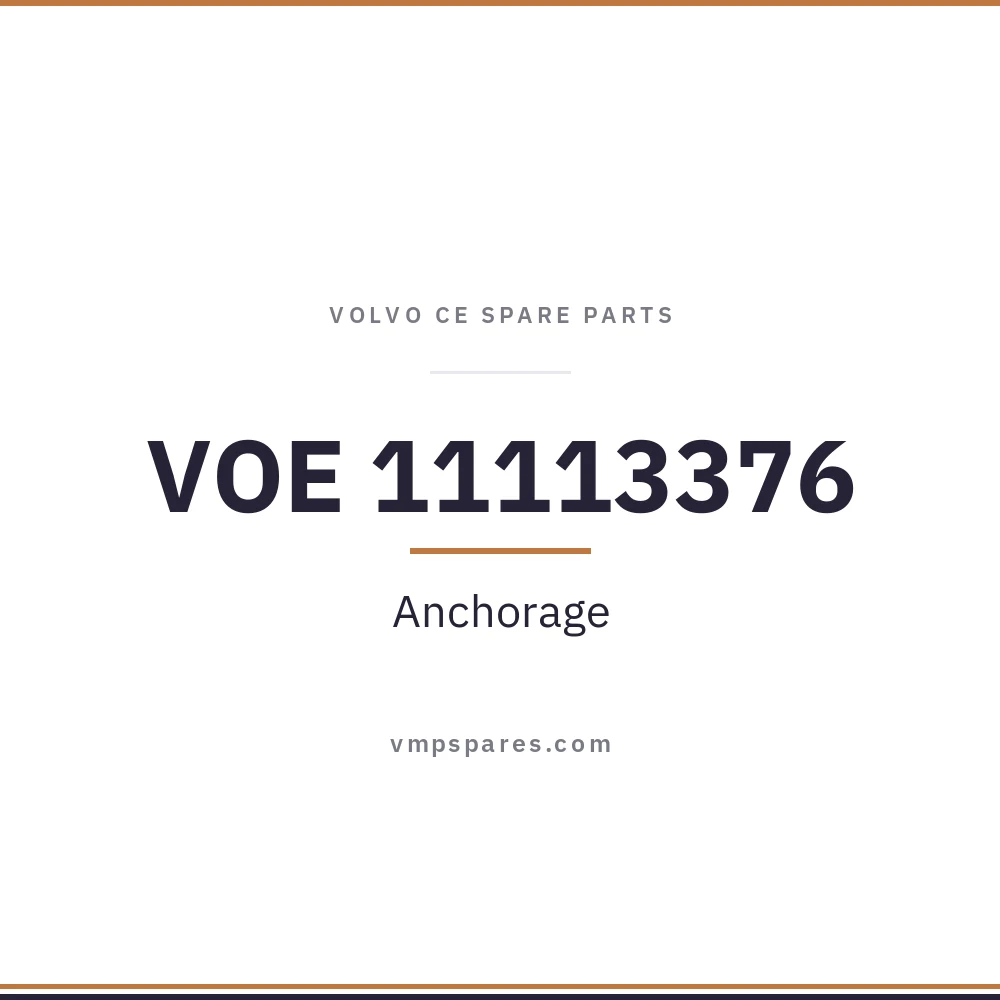 VOE 11113376 – Anchorage