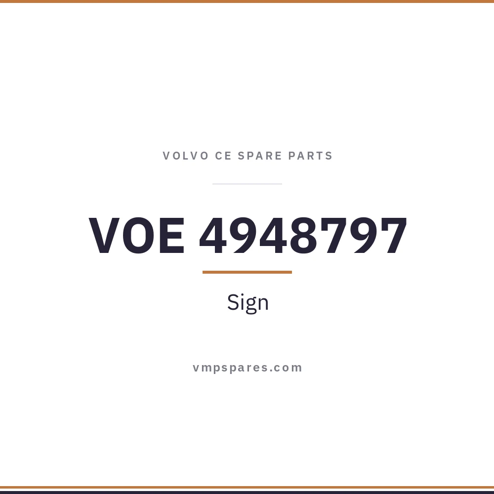 VOE 4948797 – Sign
