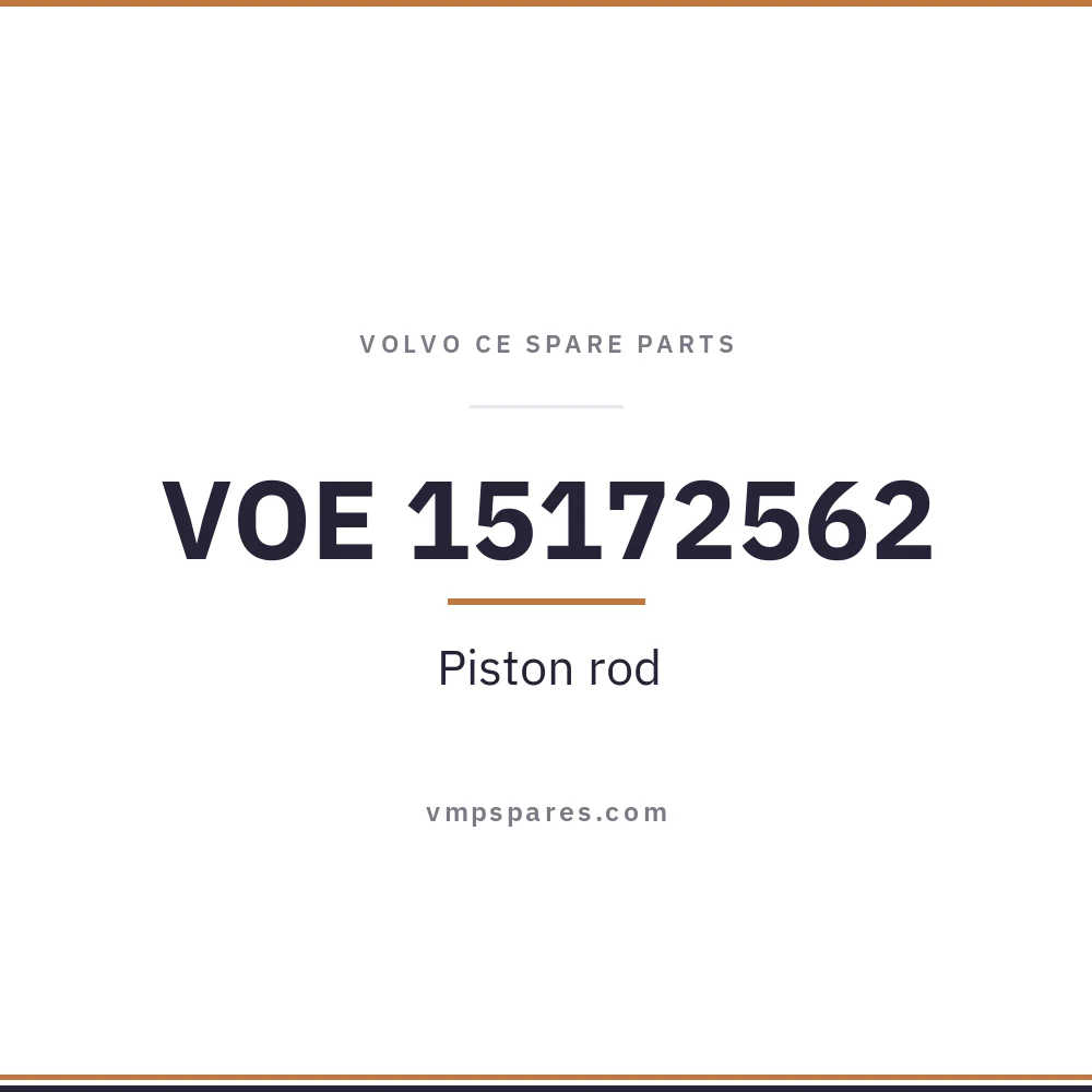 VOE 15172562 – Piston rod