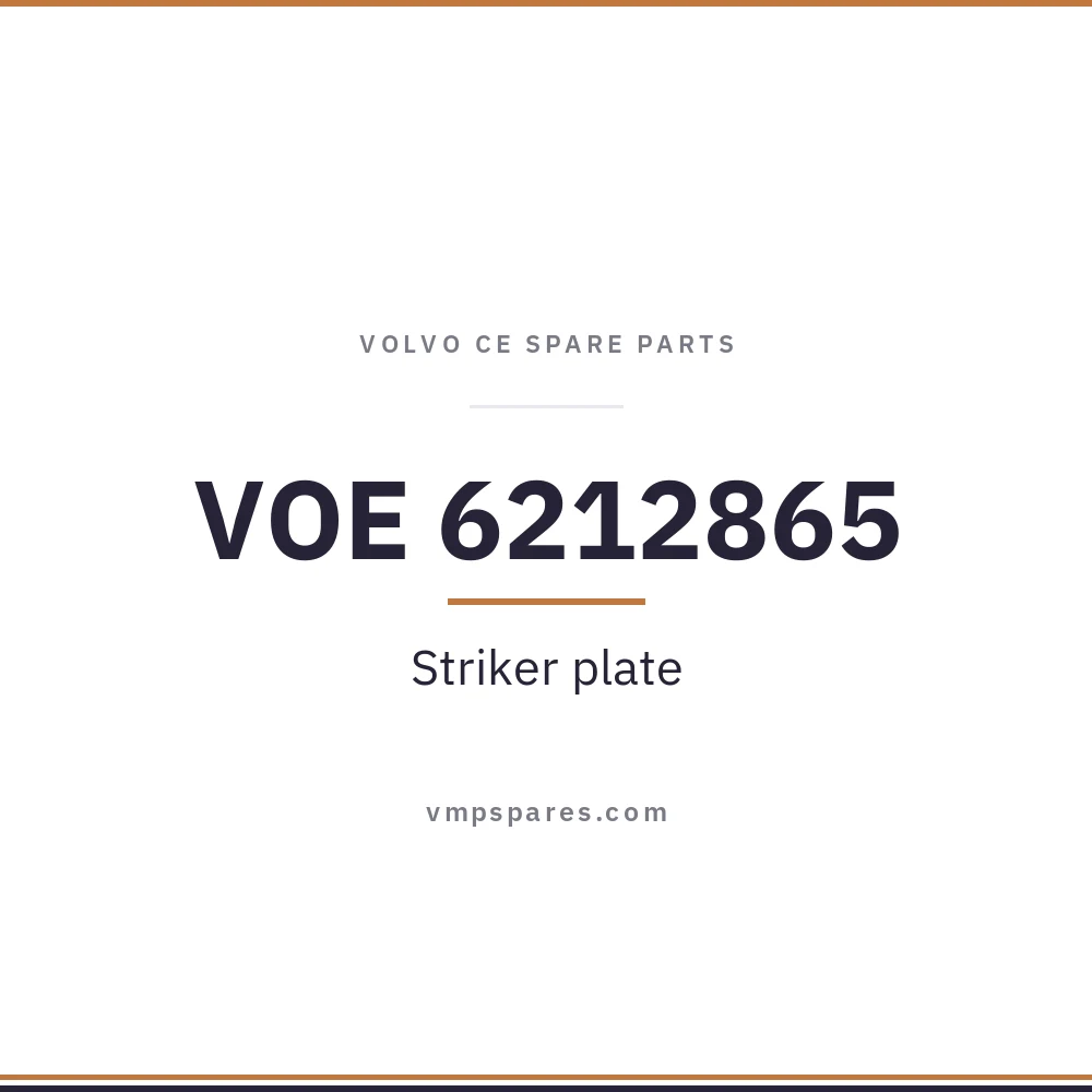VOE 6212865 – Striker plate