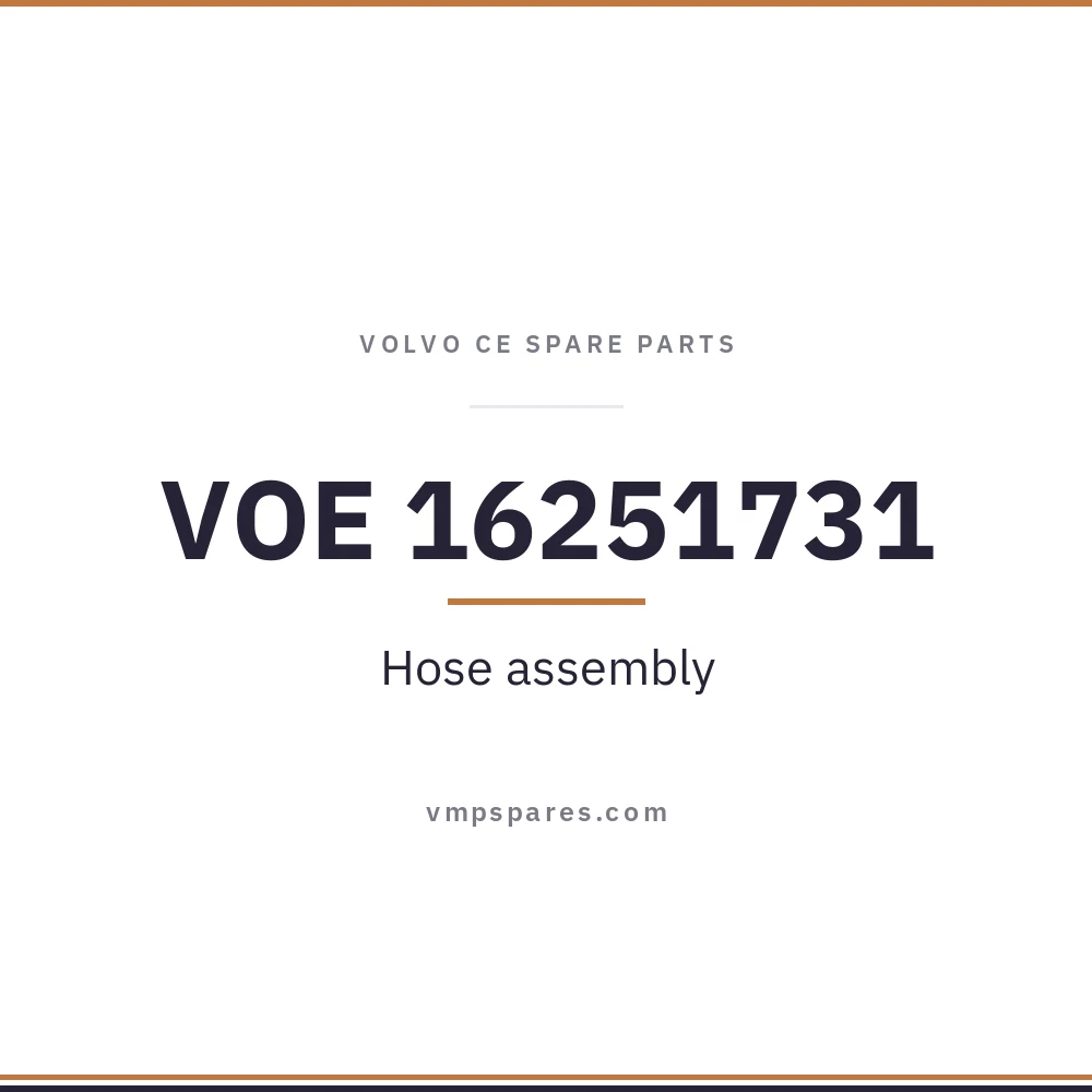 VOE 16251731 – Hose assembly