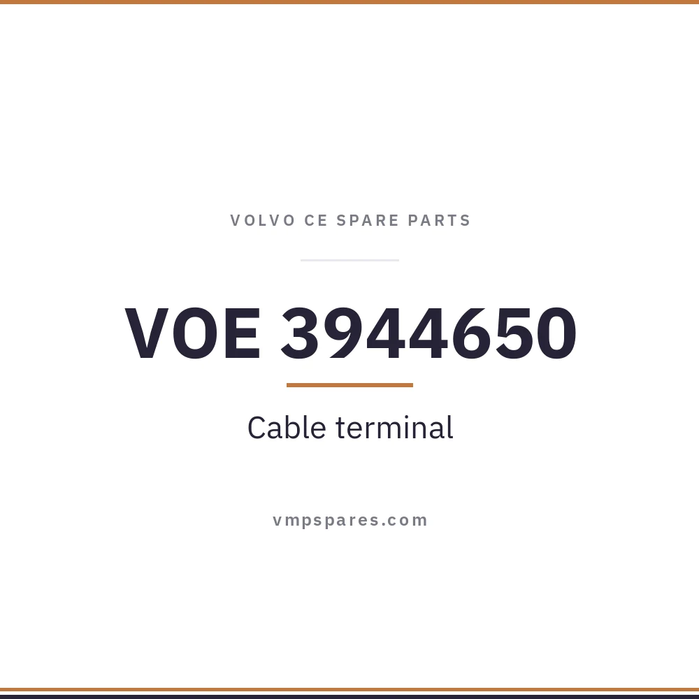 VOE 3944650 – Cable terminal