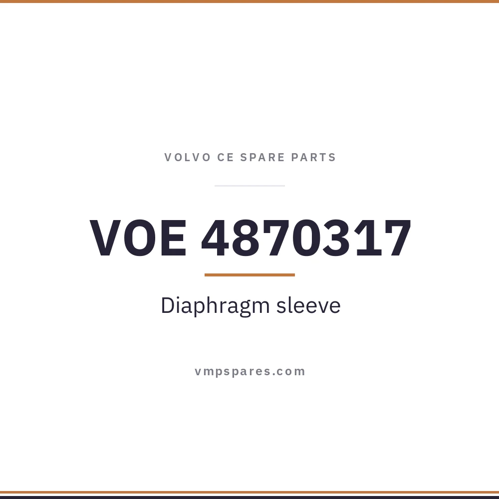 VOE 4870317 – Diaphragm sleeve