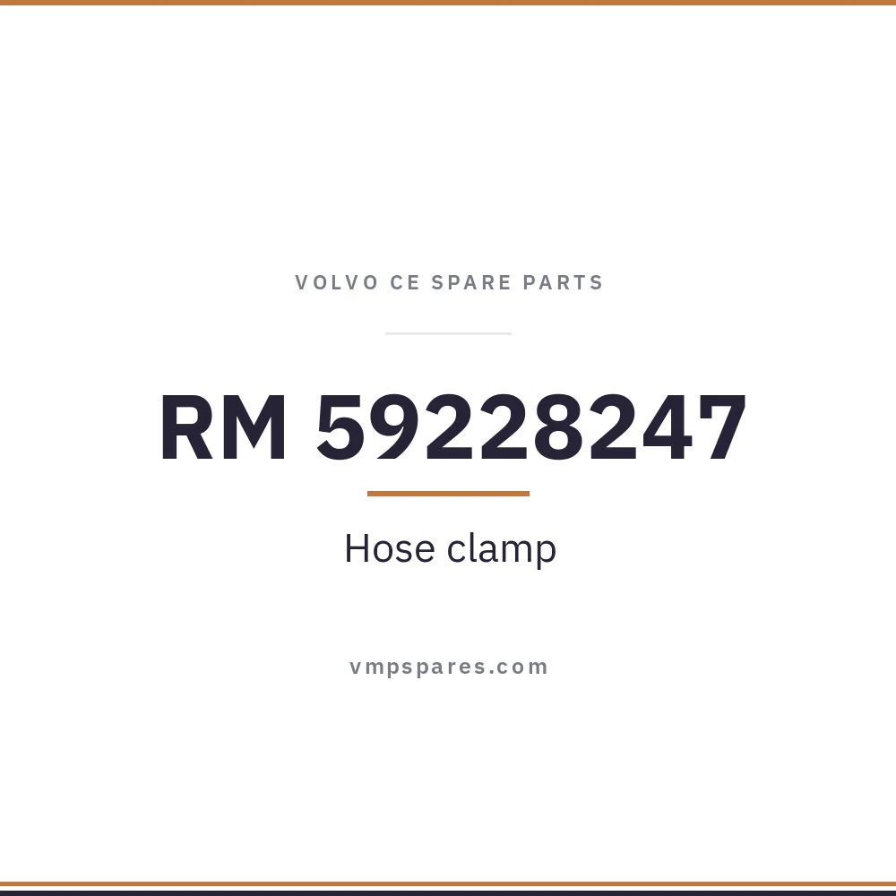 RM 59228247 – Hose clamp