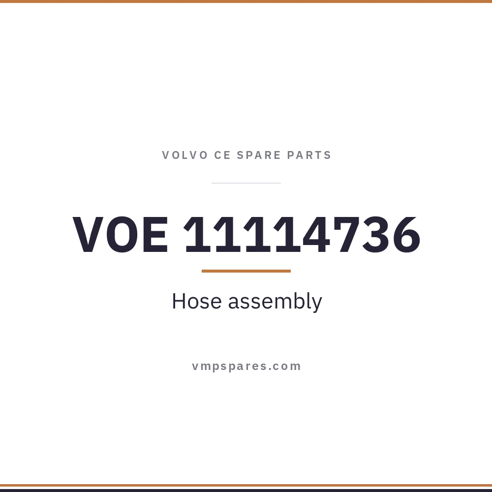 VOE 11114736 – Hose assembly