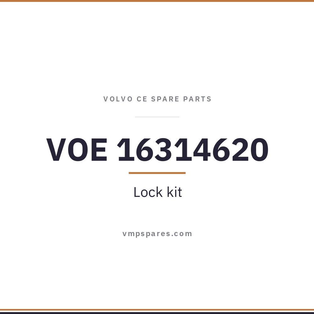 VOE 16314620 – Lock kit