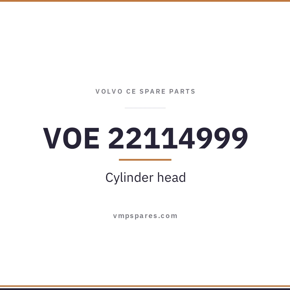 VOE 22114999 – Cylinder head