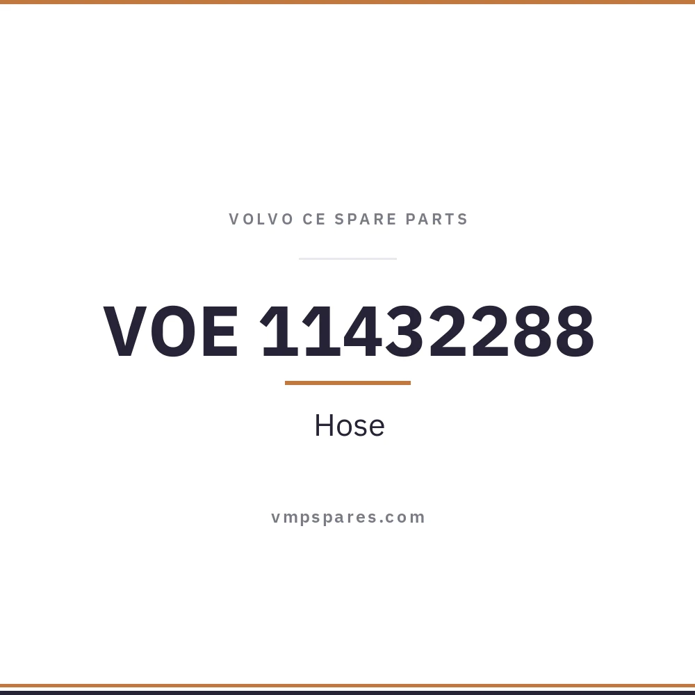 VOE 11432288 – Hose