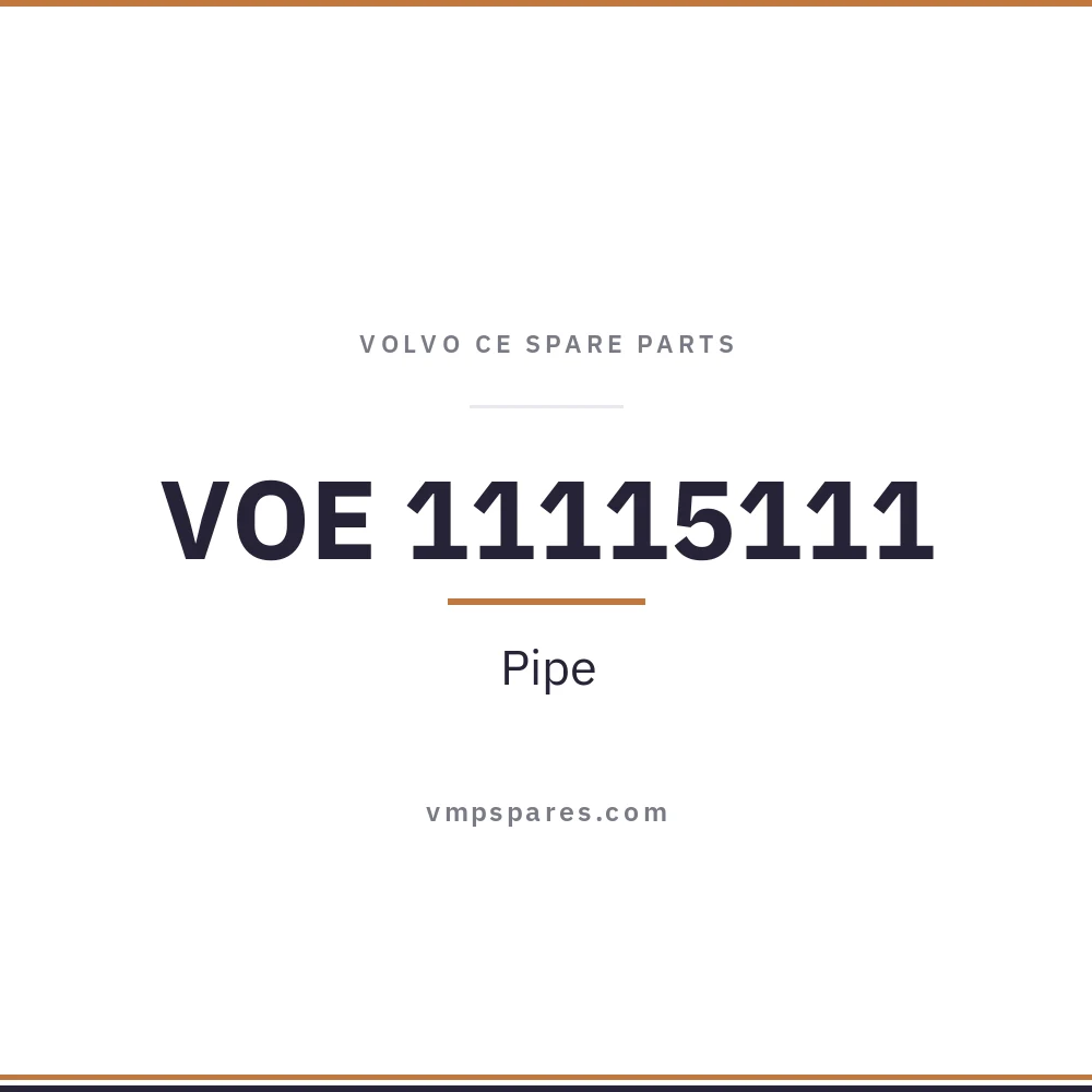 VOE 11115111 – Pipe