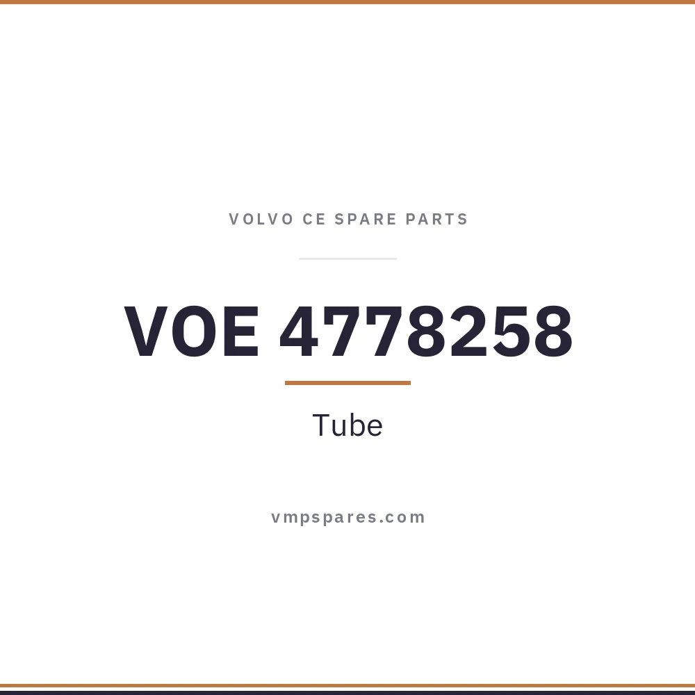 VOE 4778258 – Tube