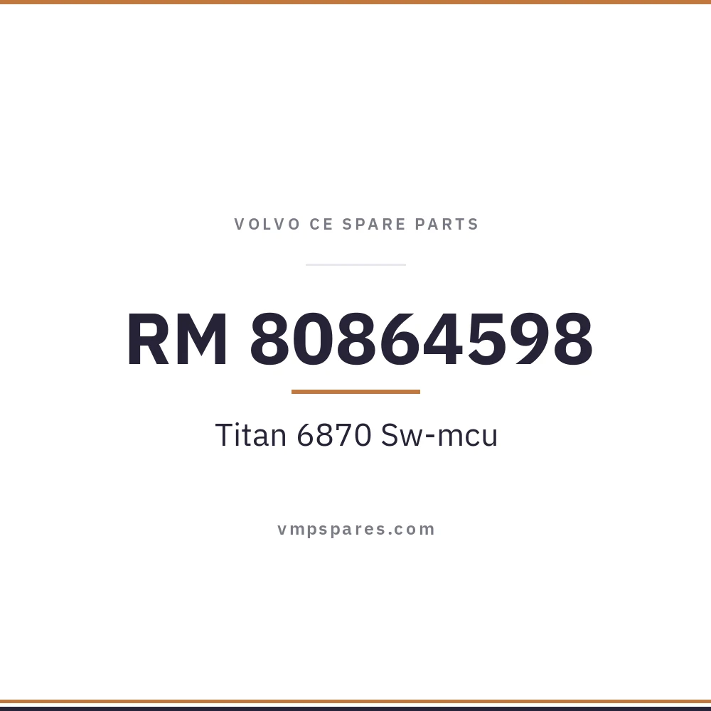 RM 80864598 – Titan 6870 Sw-mcu