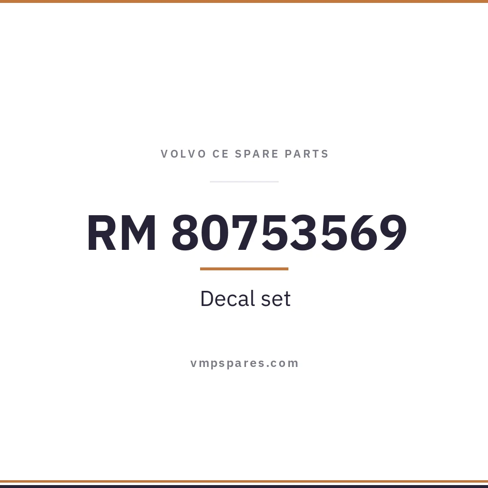 RM 80753569 – Decal set
