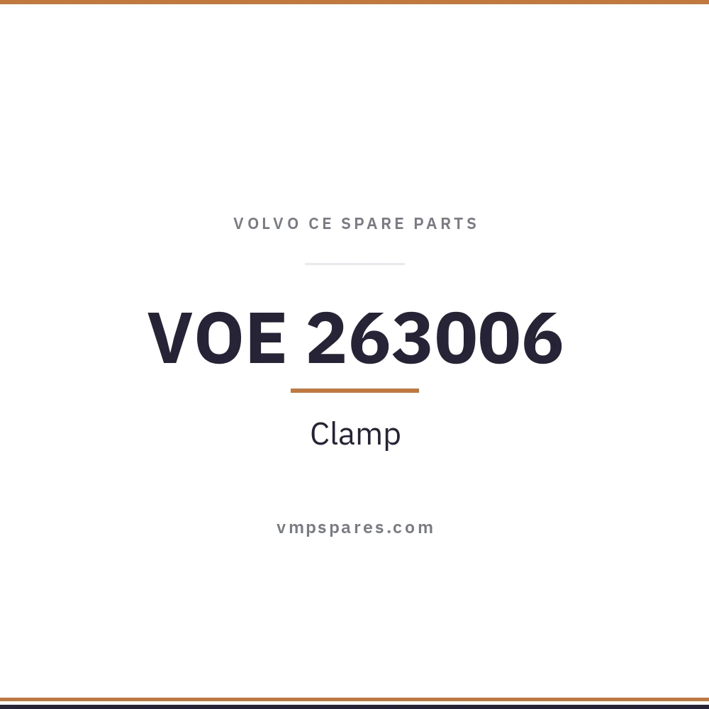 VOE 263006 – Clamp