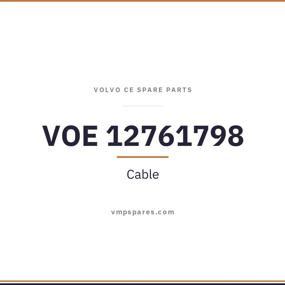 VOE 12761798 – Cable