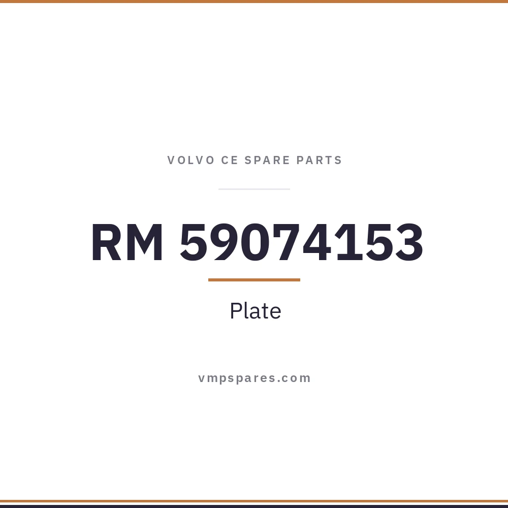 RM 59074153 – Plate