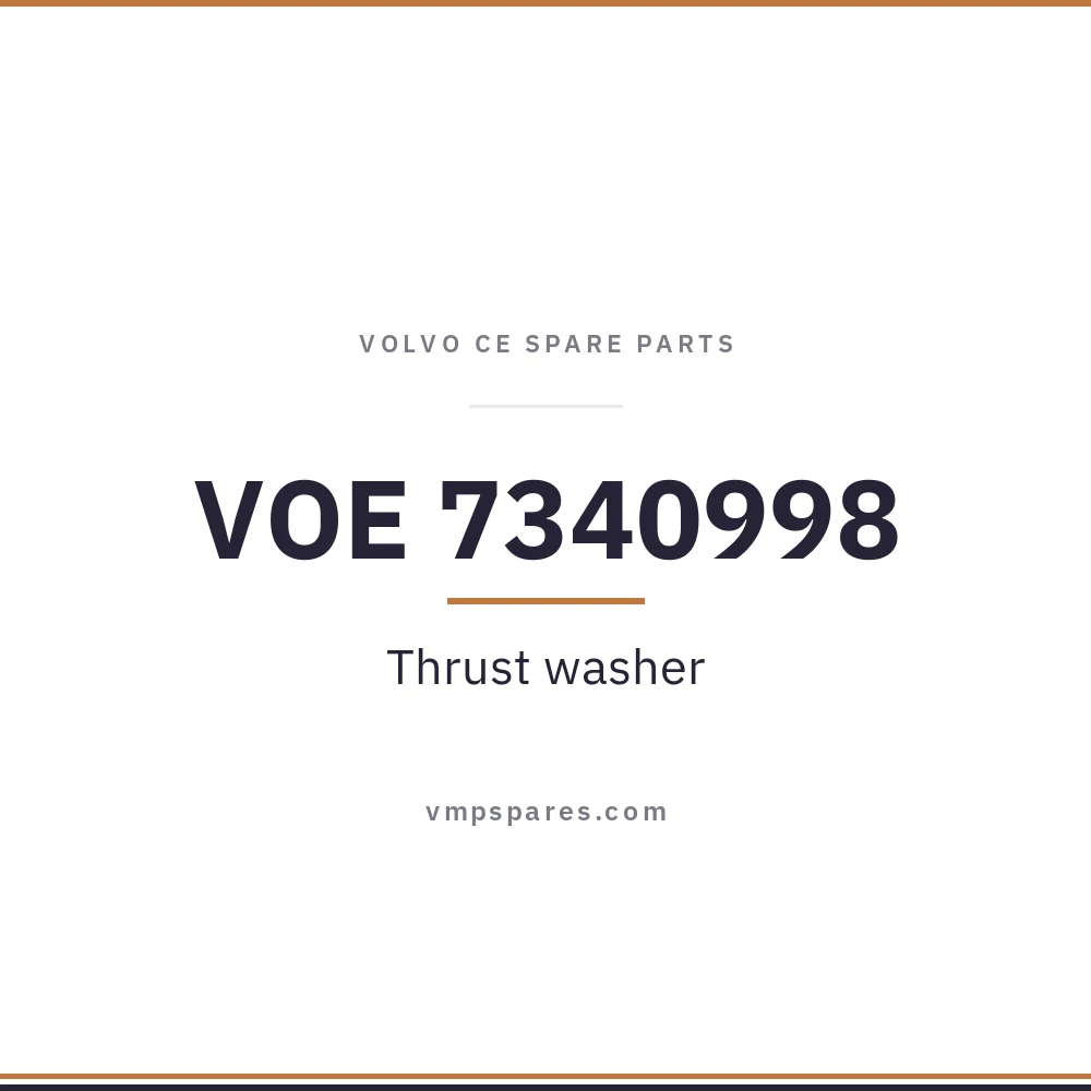 VOE 7340998 – Thrust washer