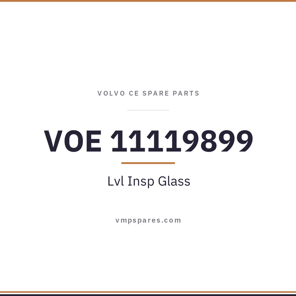 VOE 11119899 – Lvl Insp Glass