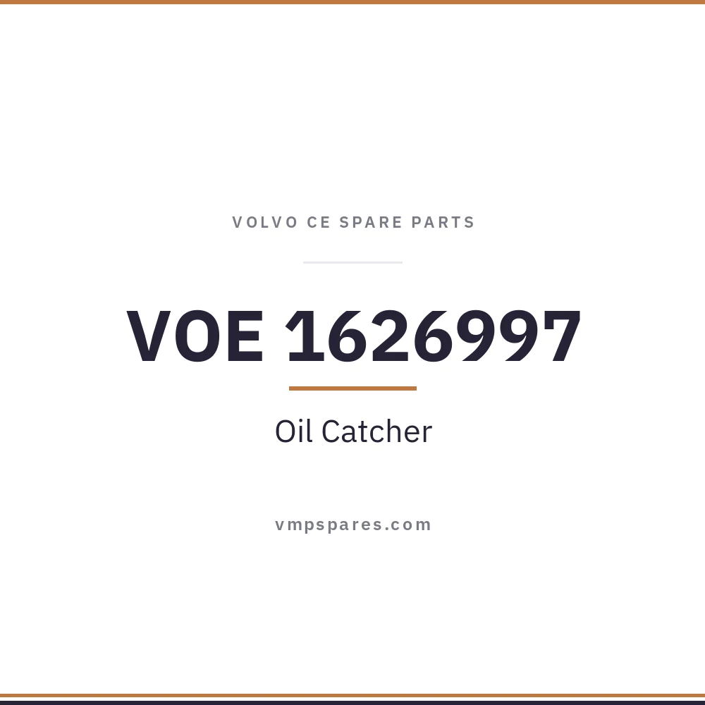 VOE 1626997 – Oil Catcher