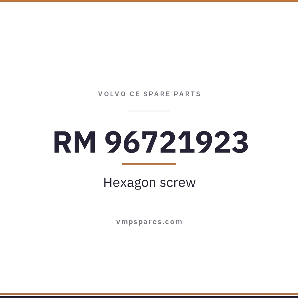 RM 96721923 – Hexagon screw