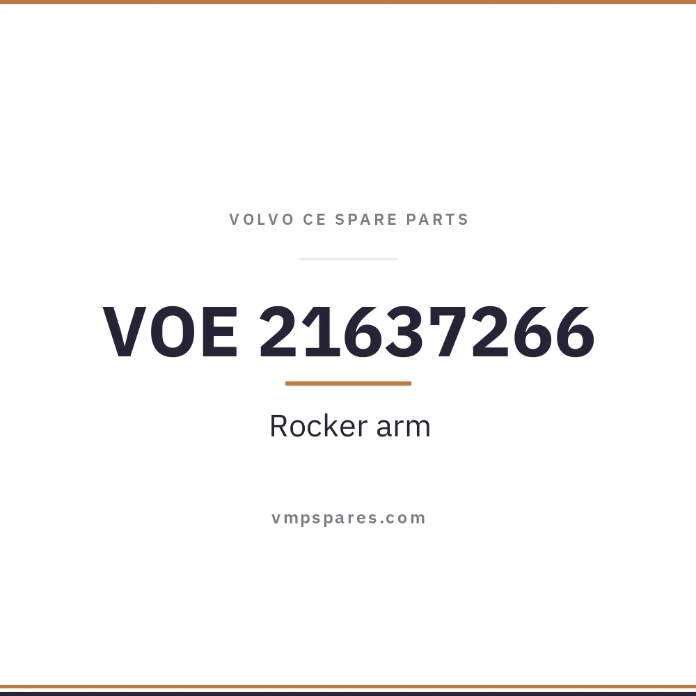 VOE 21637266 – Rocker arm
