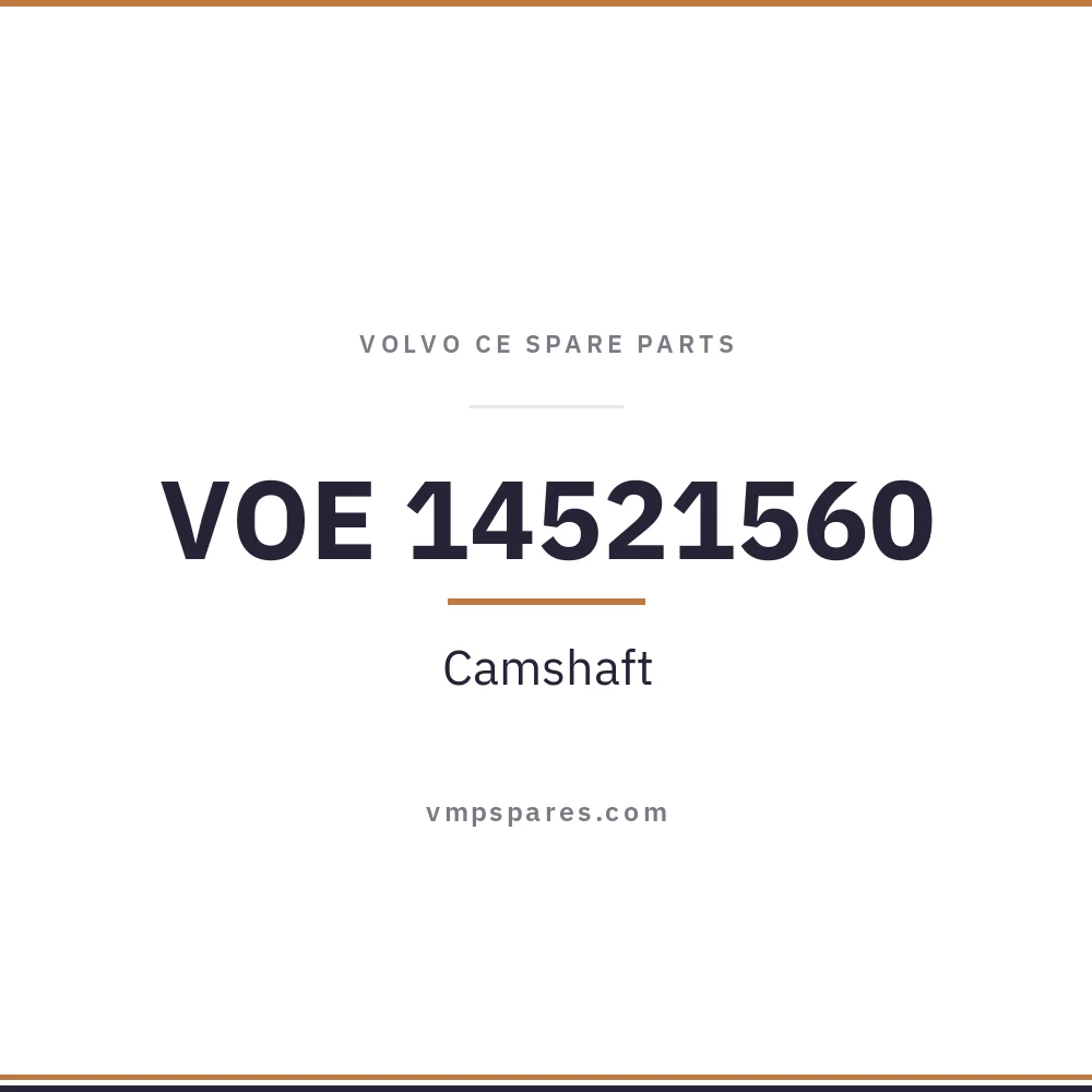 VOE 14521560 – Camshaft