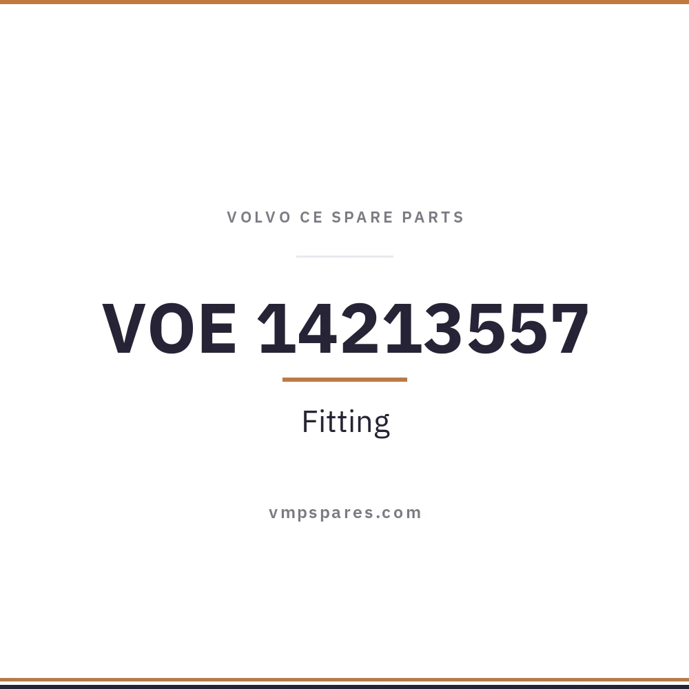 VOE 14213557 – Fitting