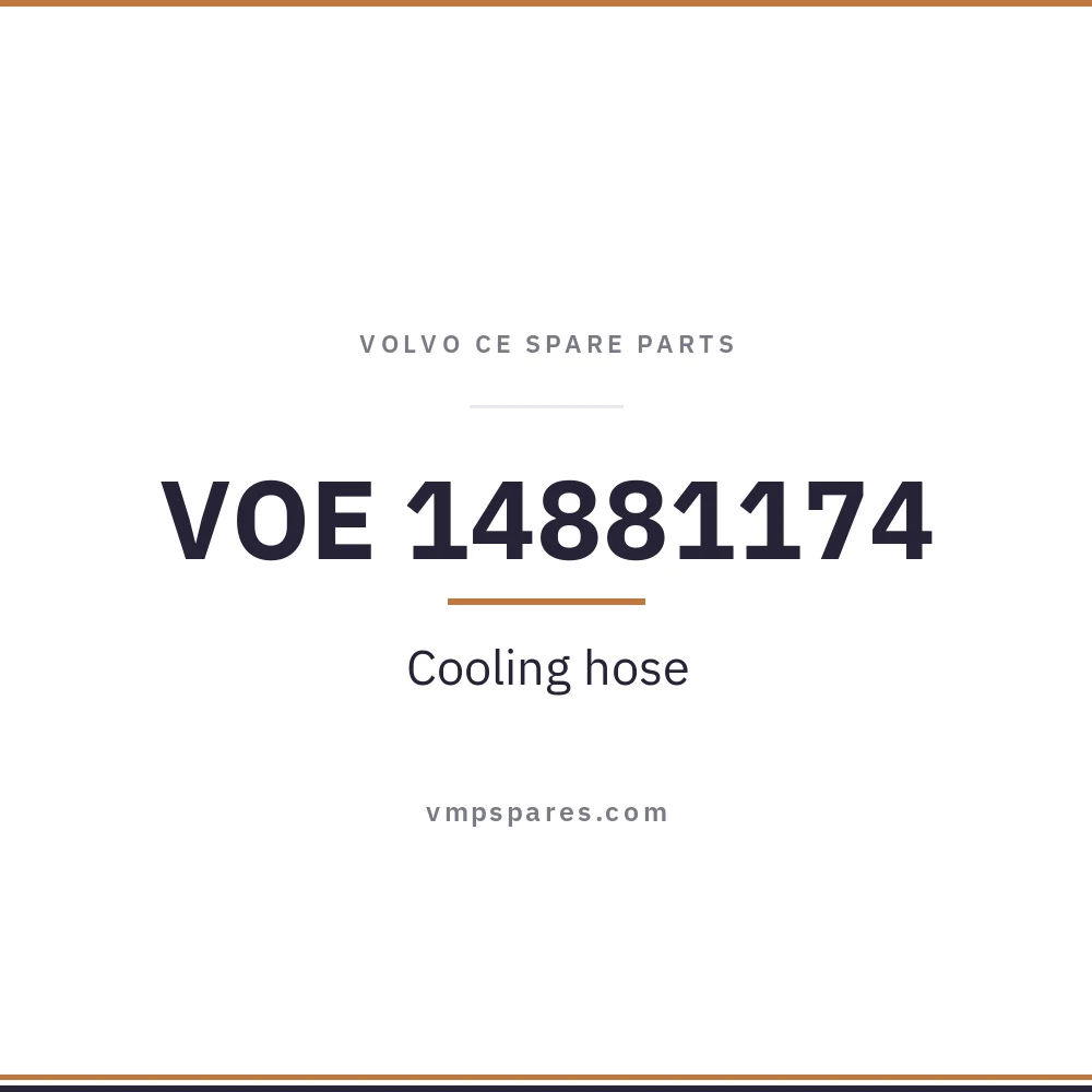 VOE 14881174 – Cooling hose