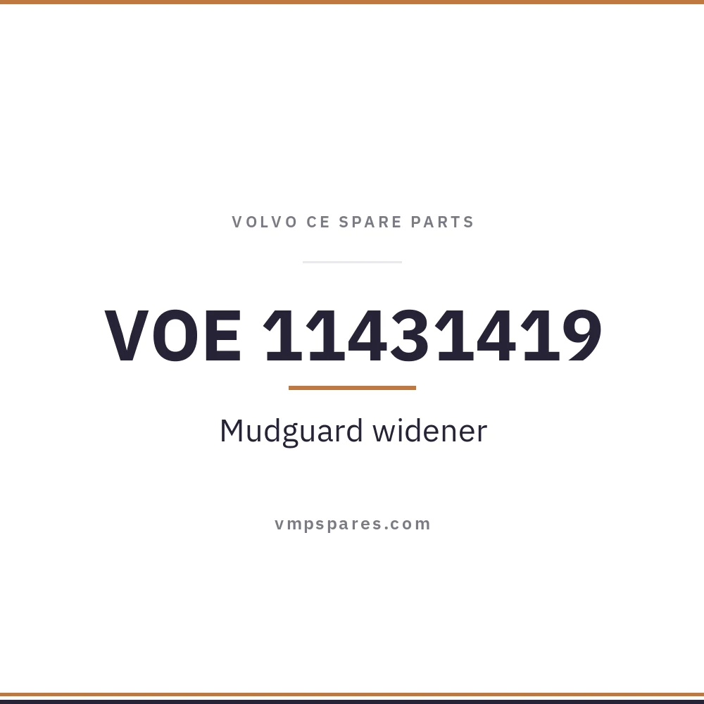 VOE 11431419 – Mudguard widener