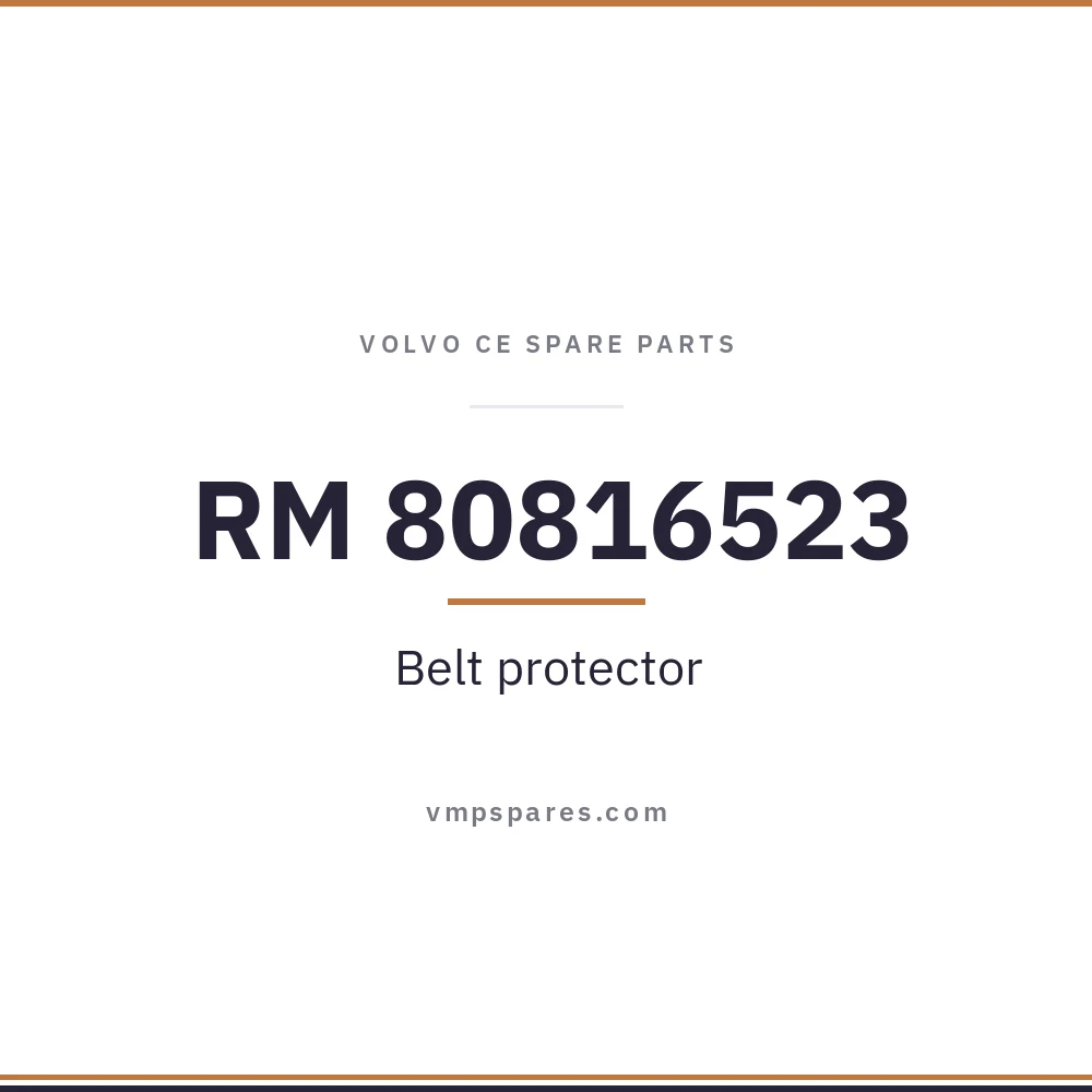 RM 80816523 – Belt protector