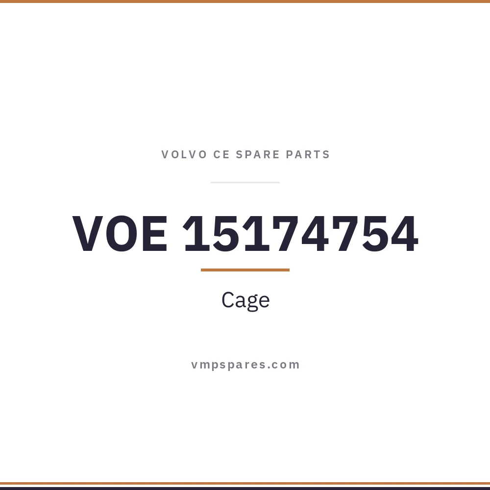VOE 15174754 – Cage