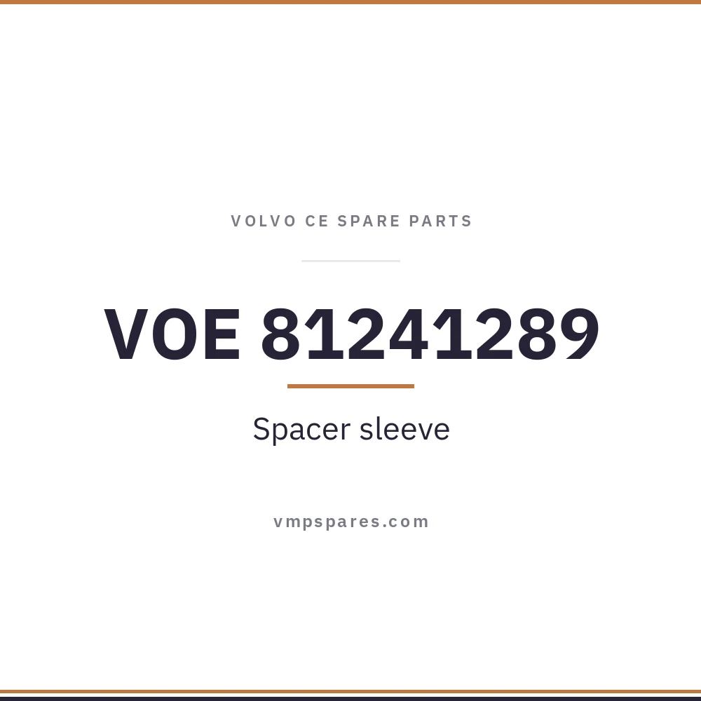 VOE 81241289 – Spacer sleeve
