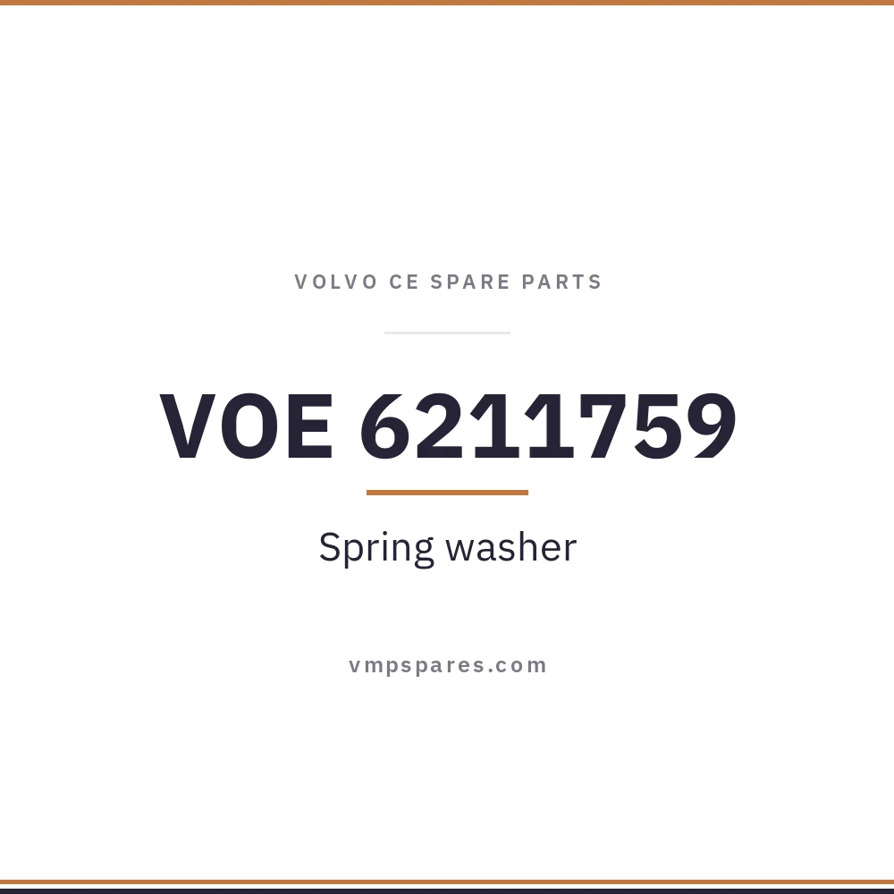 VOE 6211759 – Spring washer